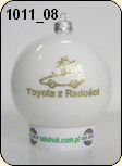 bombka z logo TOYOTA