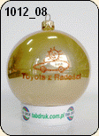 bombka z logo TOYOTA